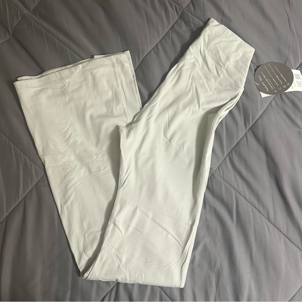 Light Grey Flare Leggings